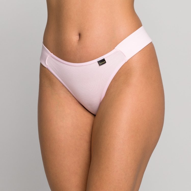 Calcinha Algodão Modelo Tanga Elástico Embutido