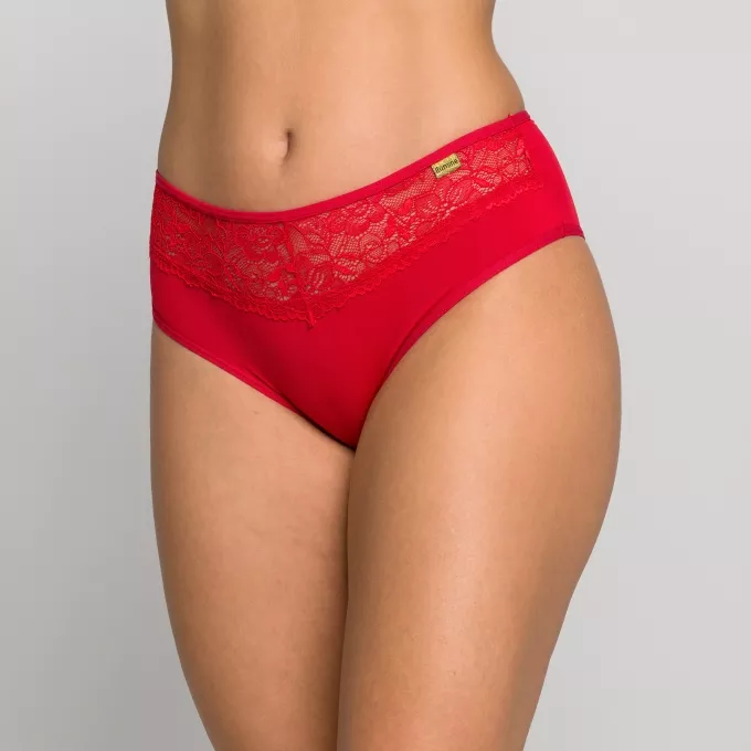 Calcinha Poliamida modelo tanga conforto detalhe em renda